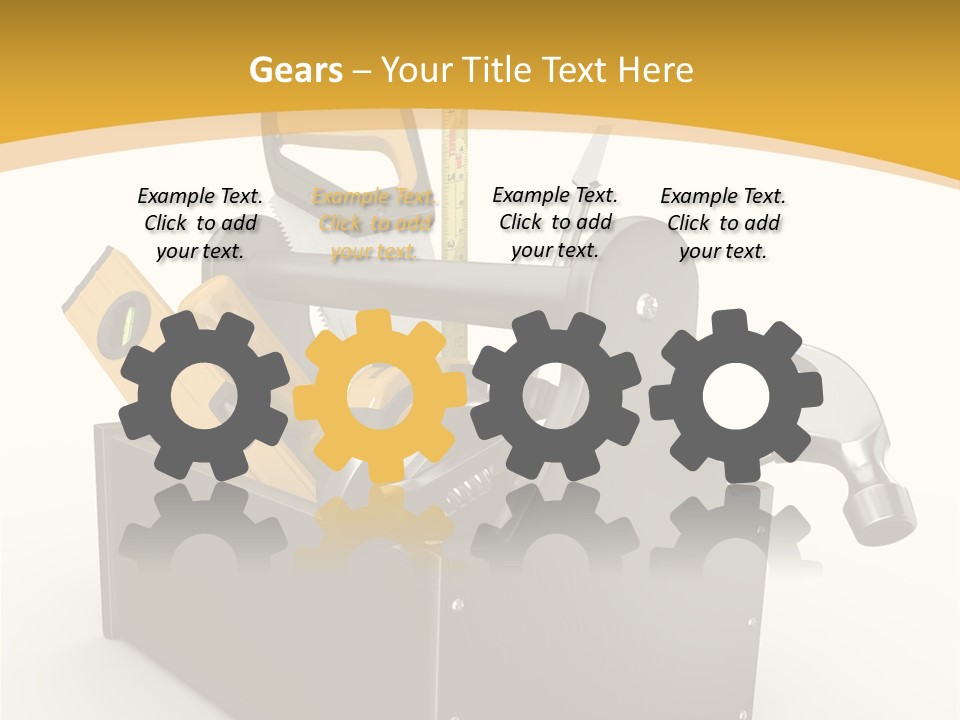 Instruments Metal Level PowerPoint Template