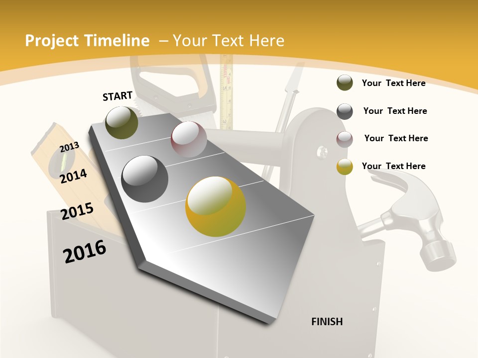 Instruments Metal Level PowerPoint Template