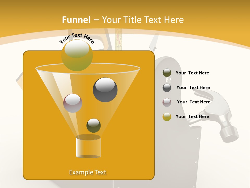 Instruments Metal Level PowerPoint Template