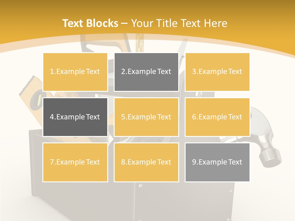 Instruments Metal Level PowerPoint Template