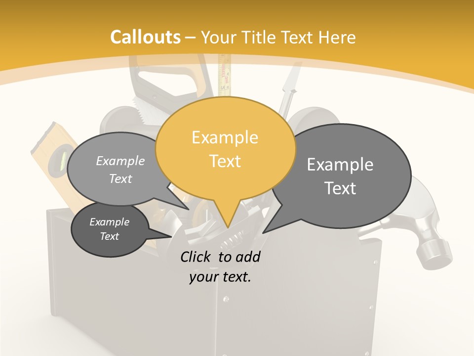 Instruments Metal Level PowerPoint Template