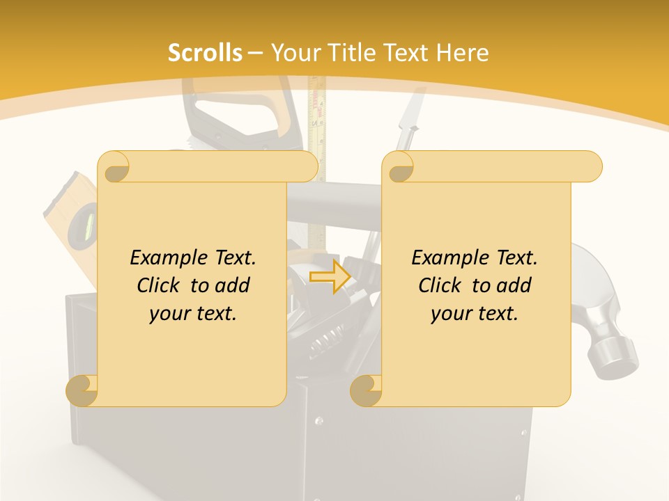 Instruments Metal Level PowerPoint Template