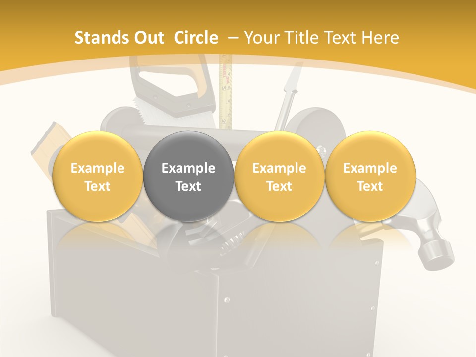 Instruments Metal Level PowerPoint Template