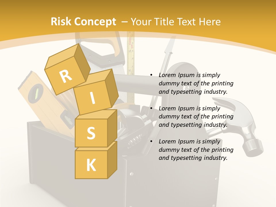 Instruments Metal Level PowerPoint Template