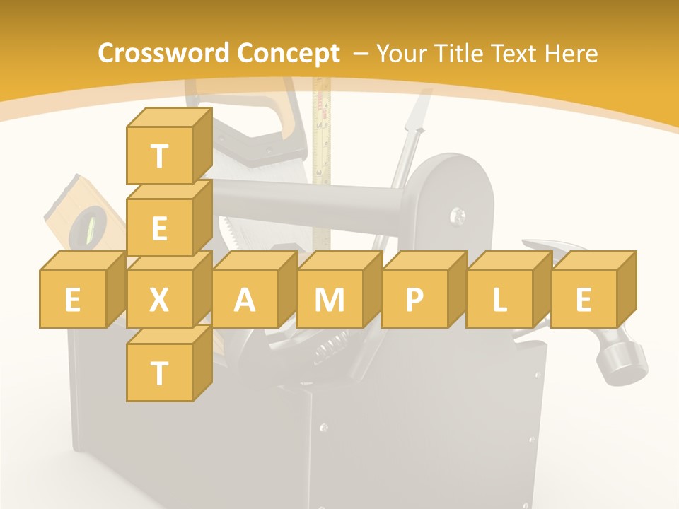 Instruments Metal Level PowerPoint Template