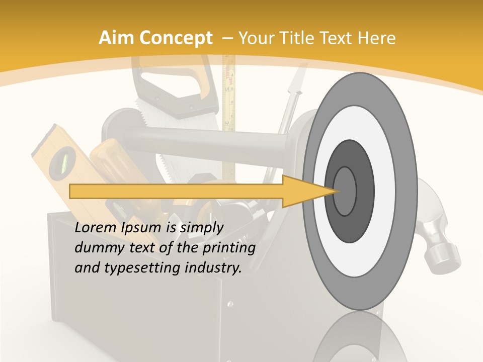 Instruments Metal Level PowerPoint Template