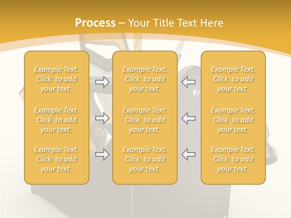 Instruments Metal Level PowerPoint Template