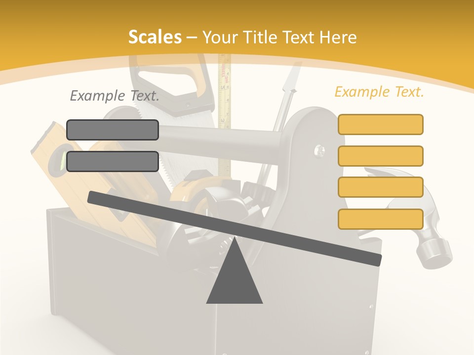 Instruments Metal Level PowerPoint Template