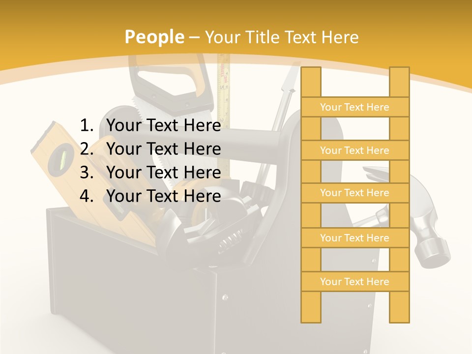 Instruments Metal Level PowerPoint Template