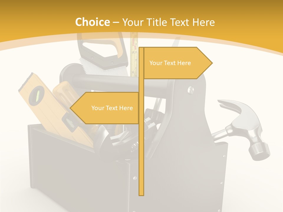 Instruments Metal Level PowerPoint Template