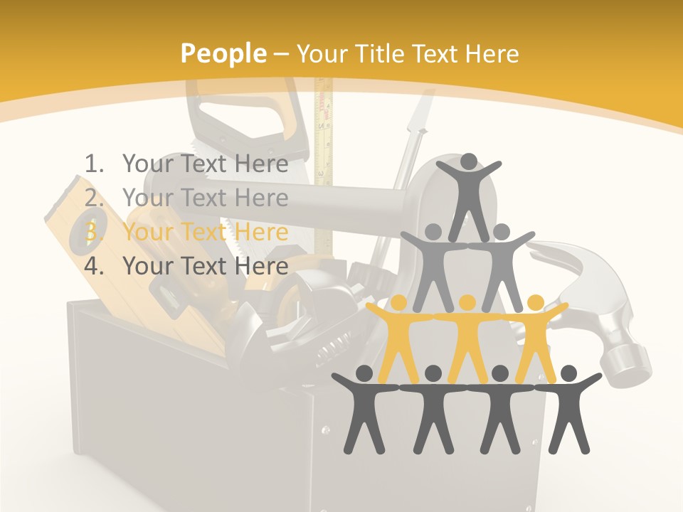Instruments Metal Level PowerPoint Template