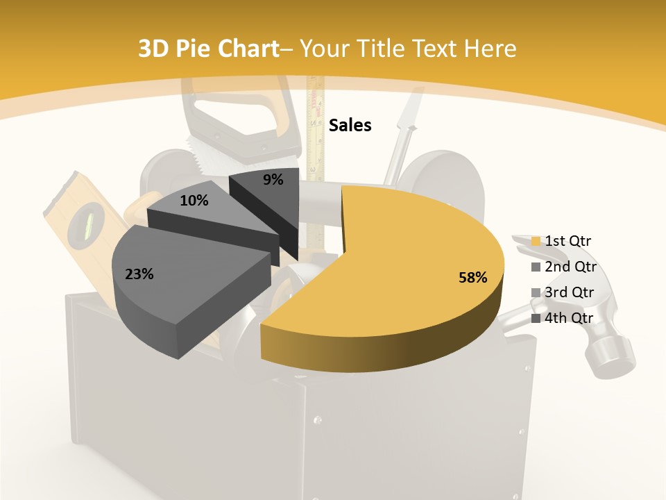 Instruments Metal Level PowerPoint Template