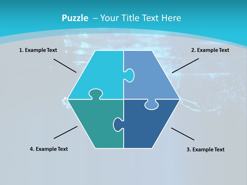 Body Training Bubble PowerPoint Template