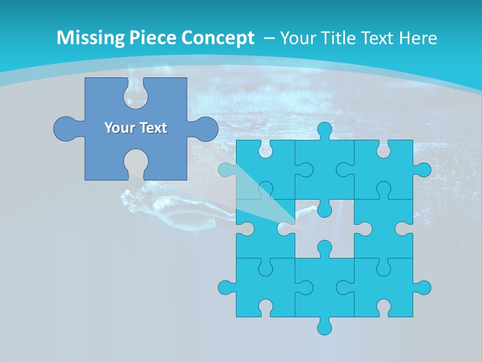 Body Training Bubble PowerPoint Template