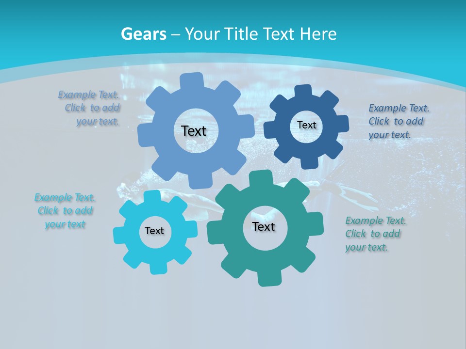 Body Training Bubble PowerPoint Template