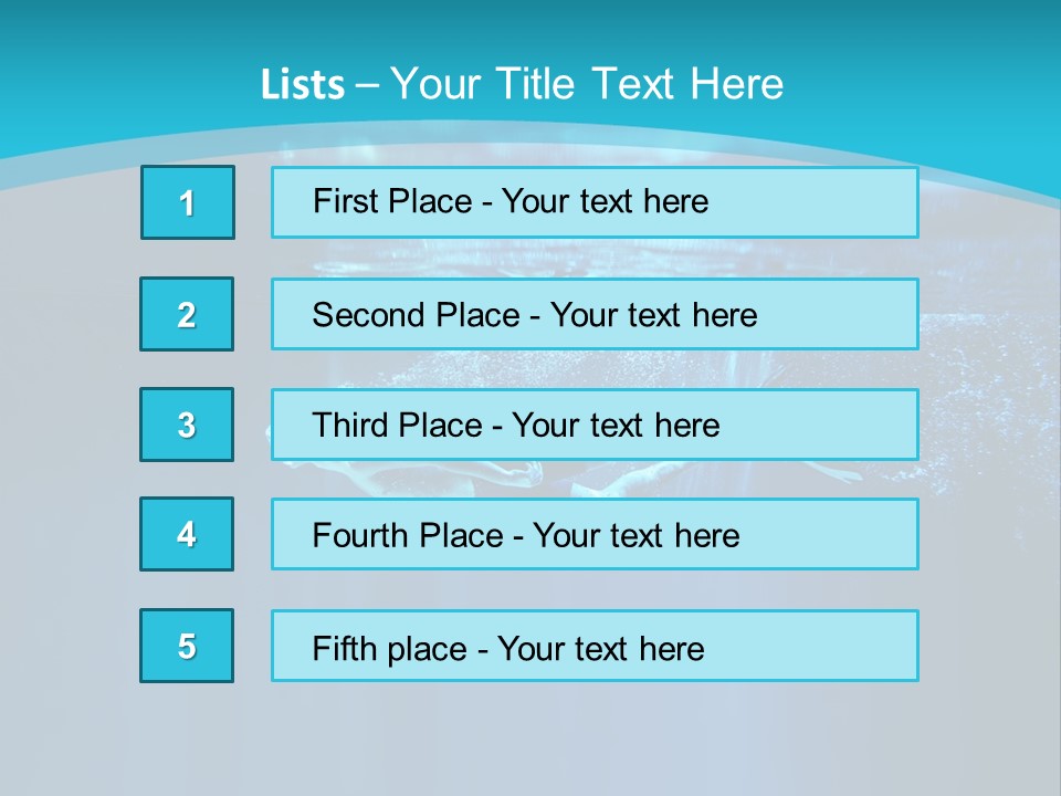 Body Training Bubble PowerPoint Template