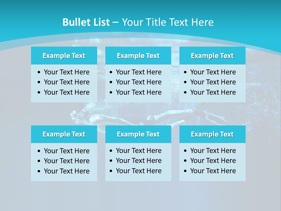 Body Training Bubble PowerPoint Template