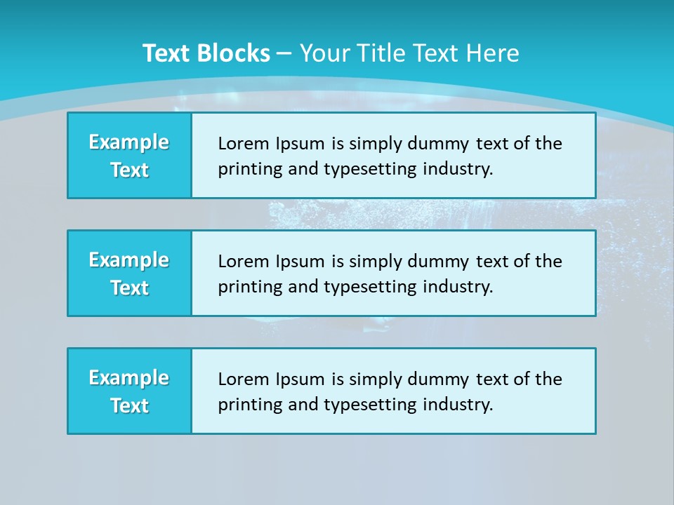 Body Training Bubble PowerPoint Template