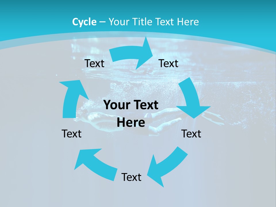 Body Training Bubble PowerPoint Template