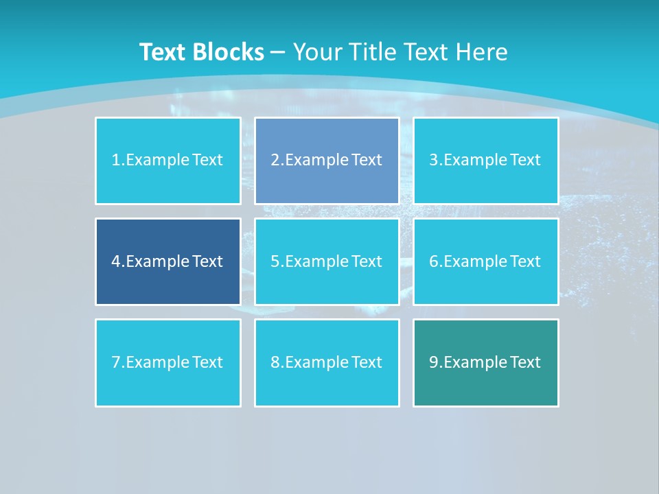 Body Training Bubble PowerPoint Template