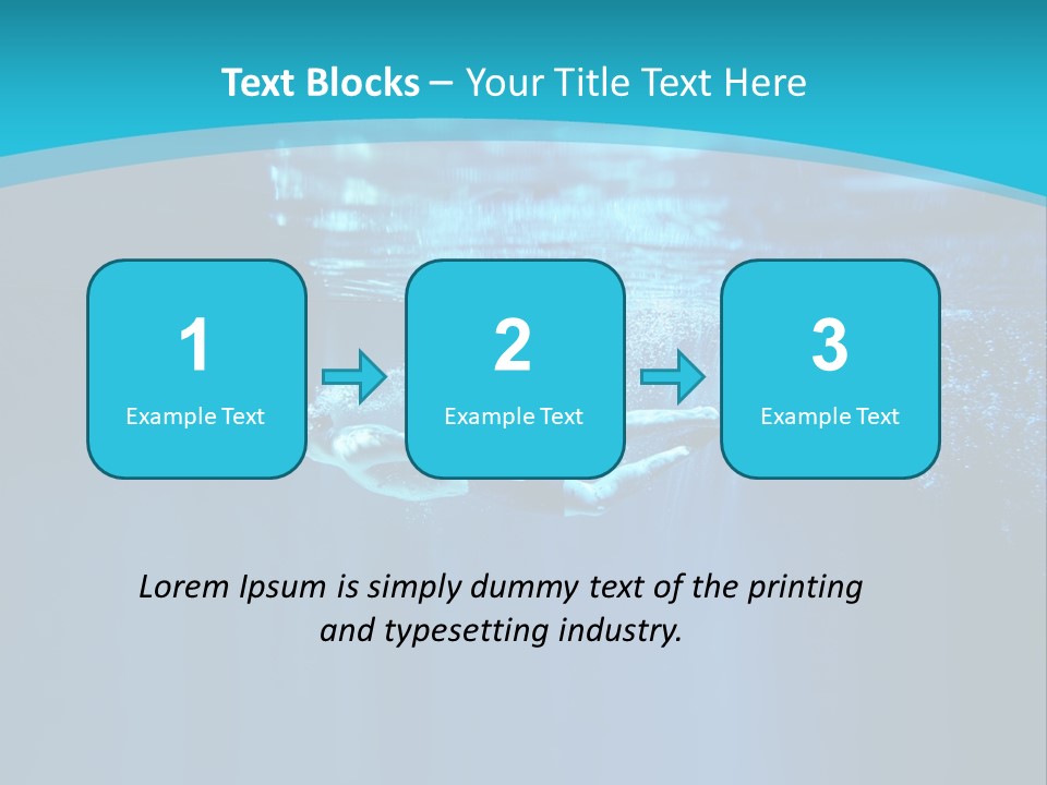 Body Training Bubble PowerPoint Template