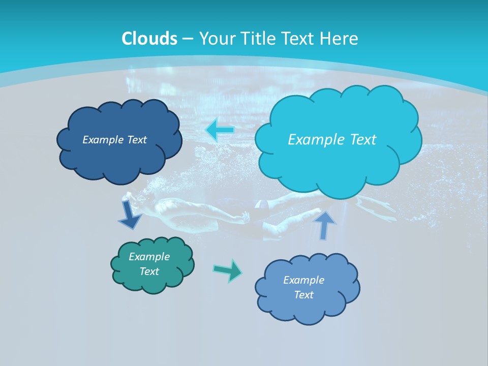 Body Training Bubble PowerPoint Template