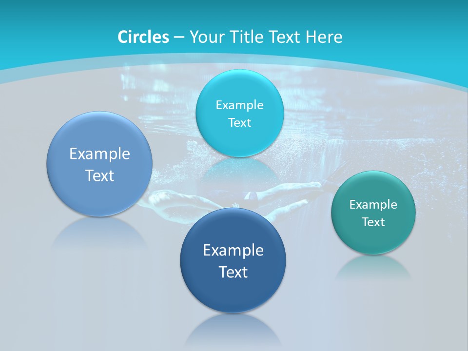 Body Training Bubble PowerPoint Template