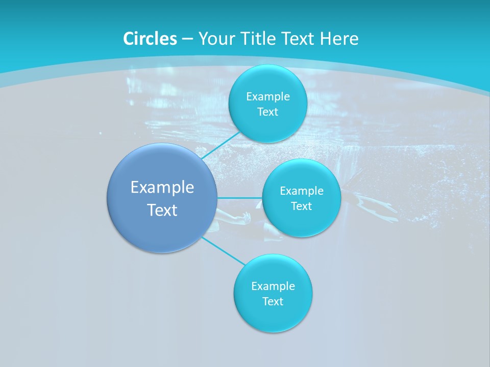 Body Training Bubble PowerPoint Template