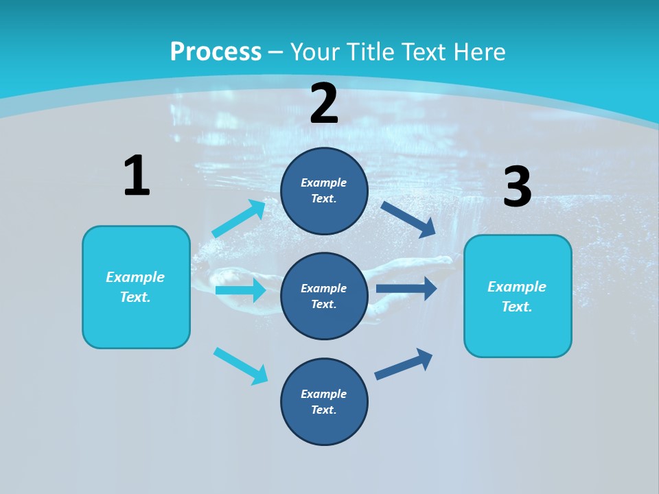 Body Training Bubble PowerPoint Template
