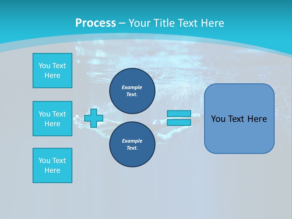 Body Training Bubble PowerPoint Template