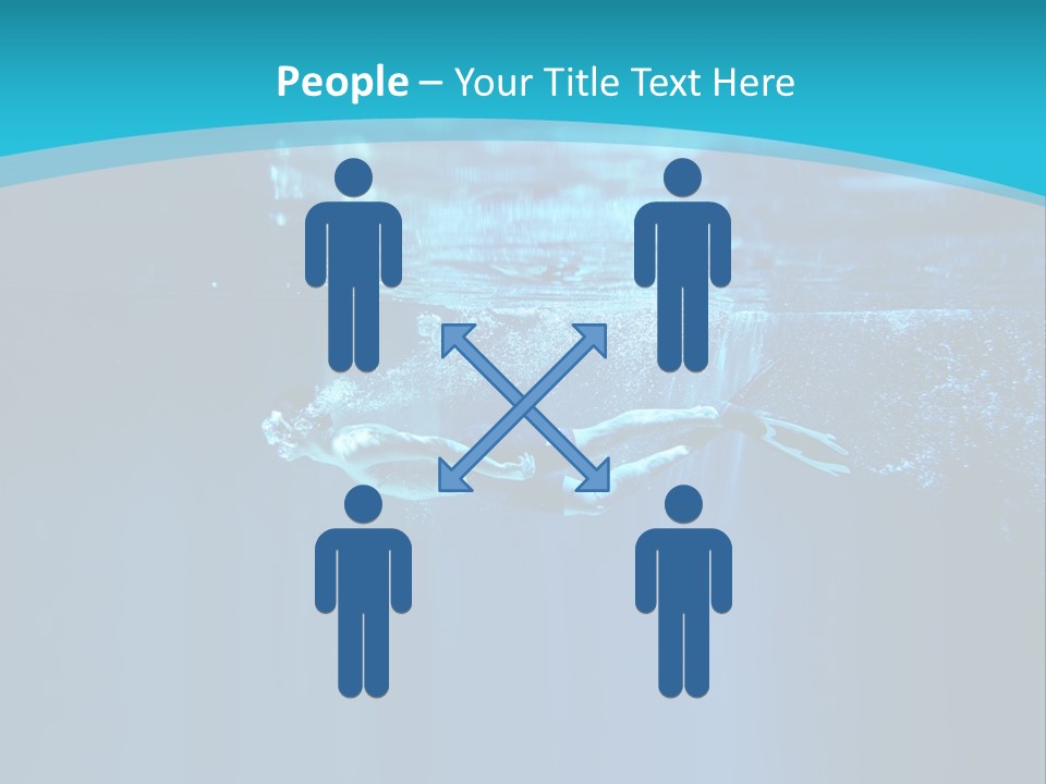 Body Training Bubble PowerPoint Template