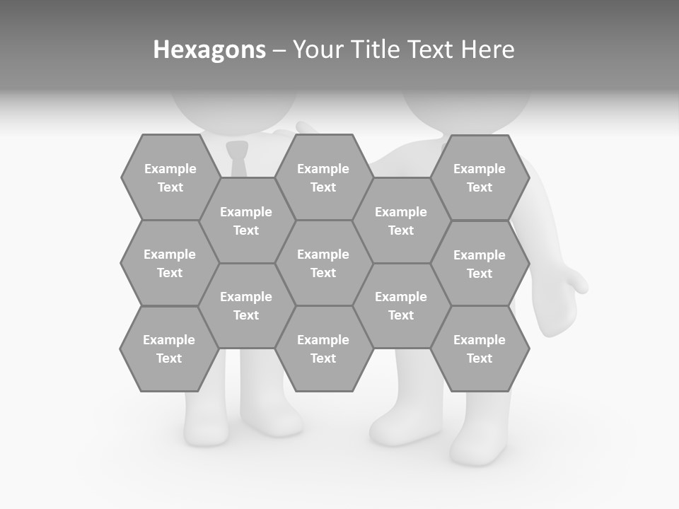 Confidence Depression Character PowerPoint Template