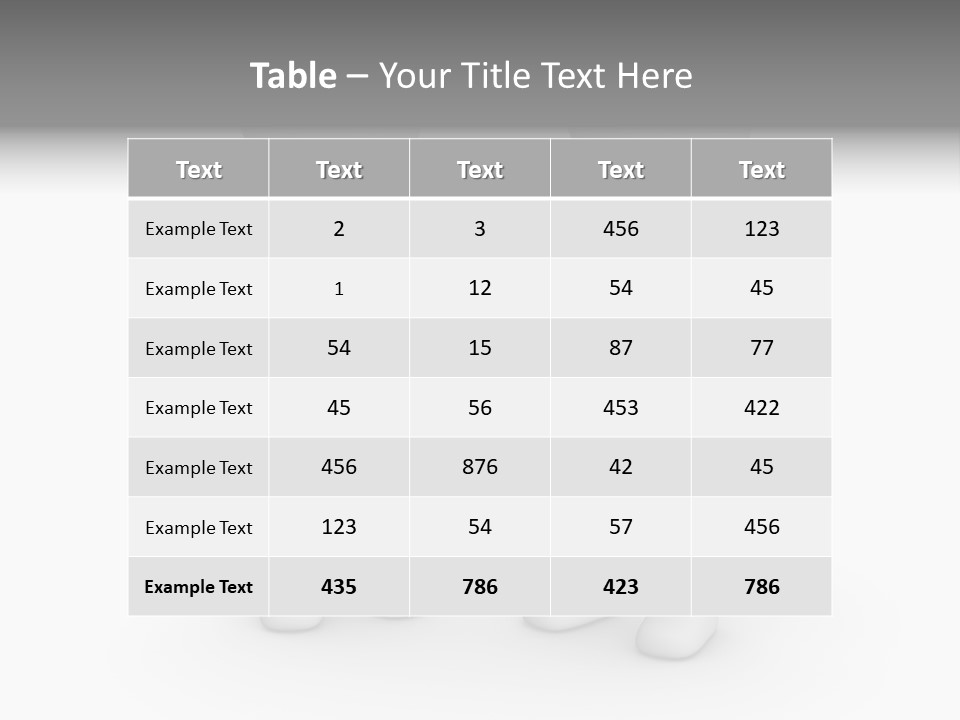 Confidence Depression Character PowerPoint Template