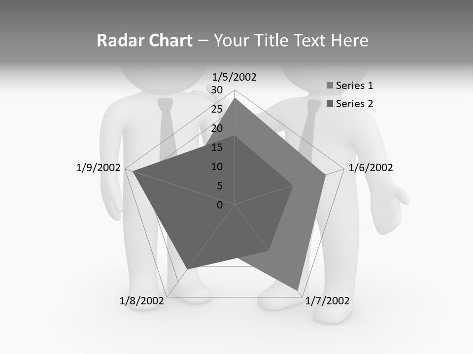 Confidence Depression Character PowerPoint Template