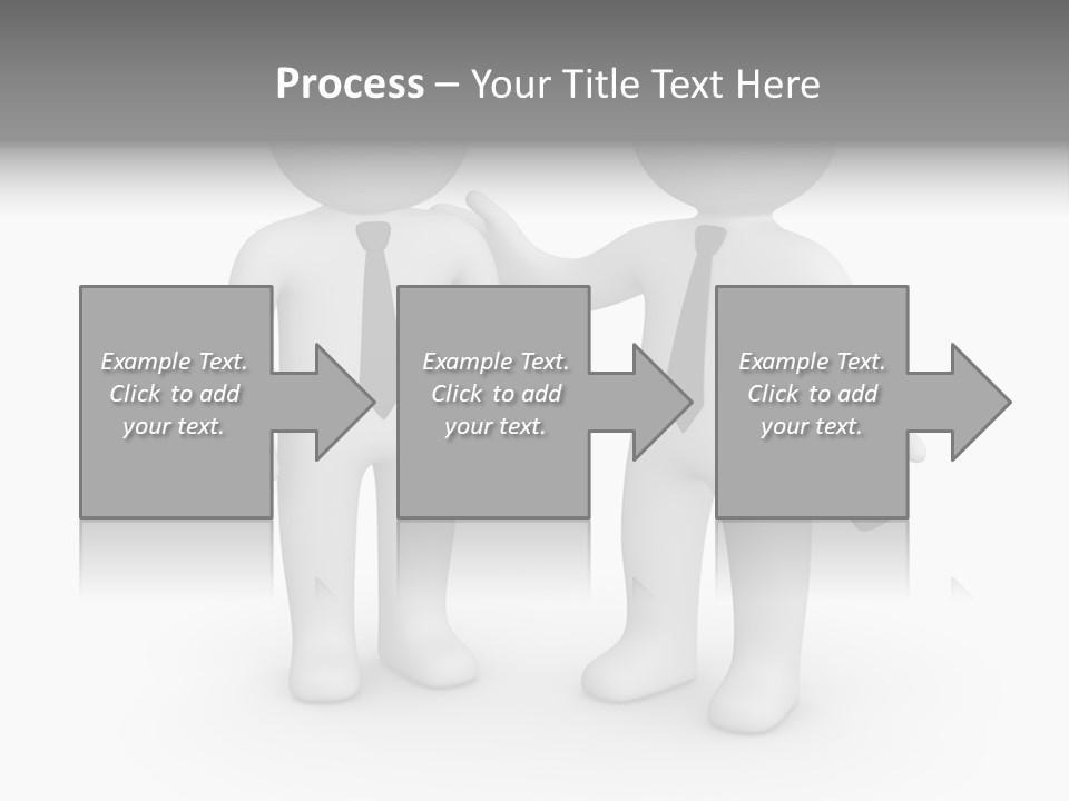 Confidence Depression Character PowerPoint Template