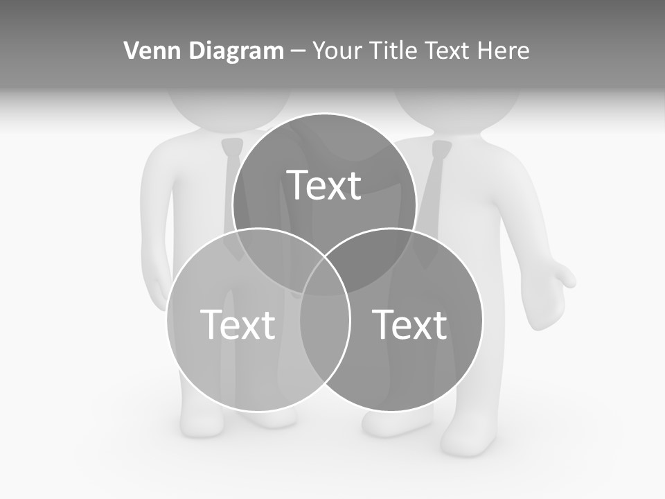 Confidence Depression Character PowerPoint Template