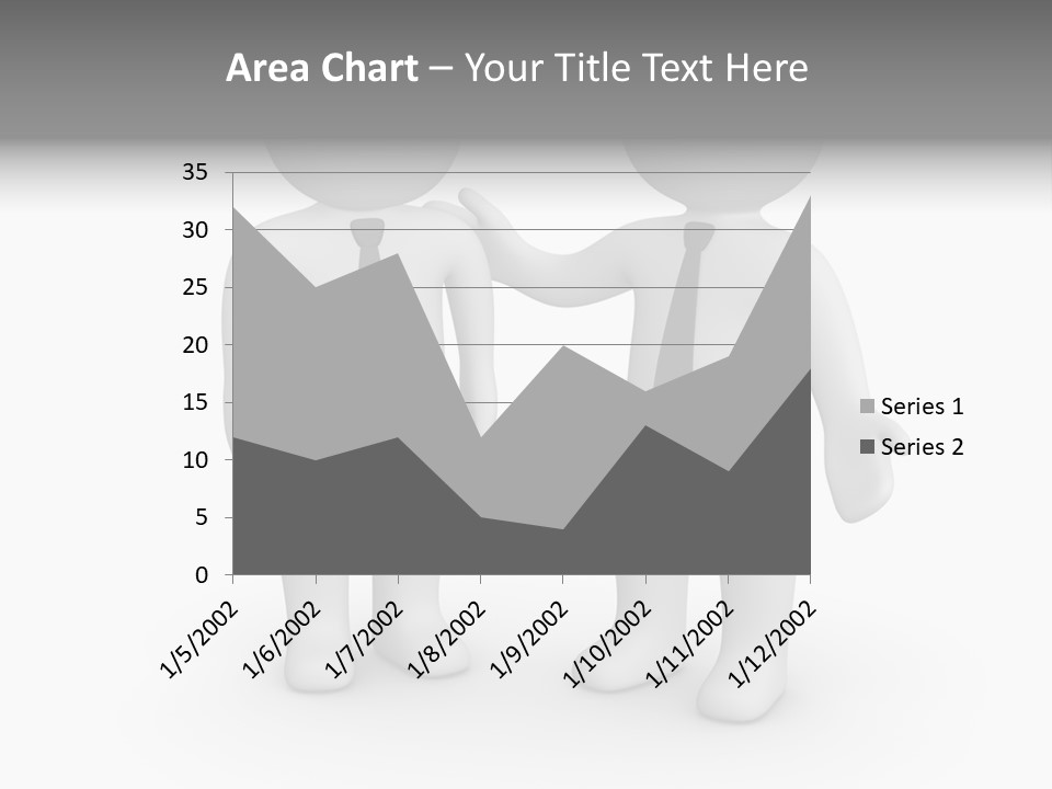 Confidence Depression Character PowerPoint Template