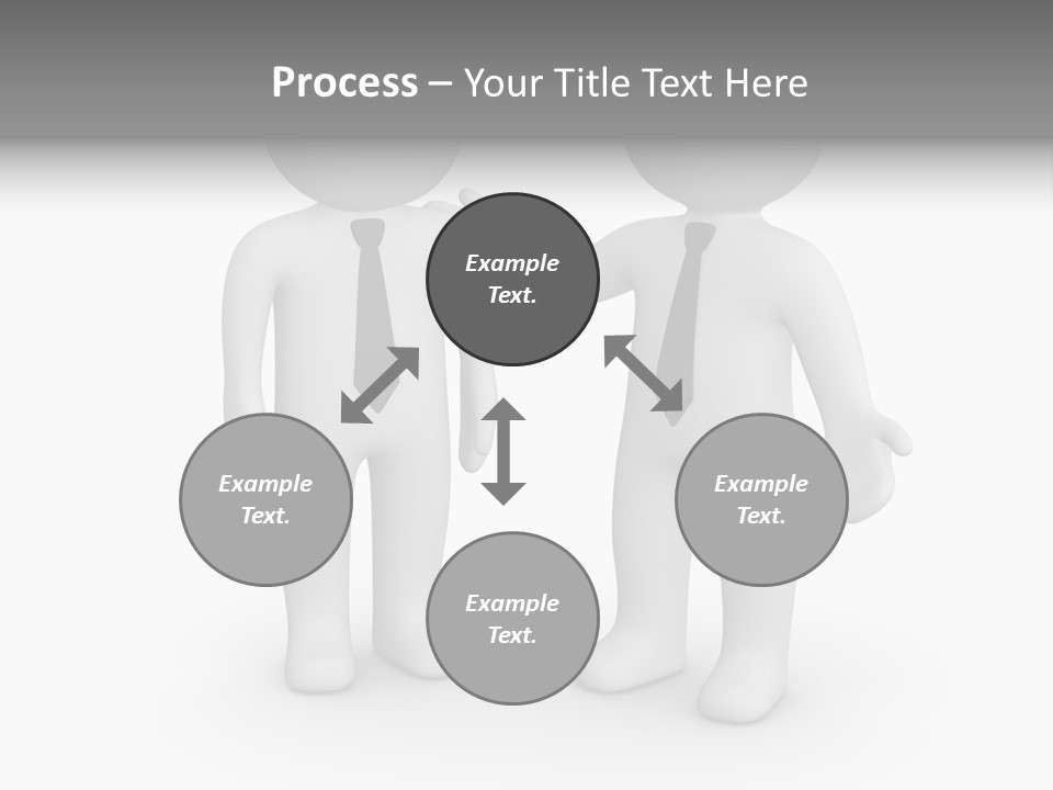 Confidence Depression Character PowerPoint Template