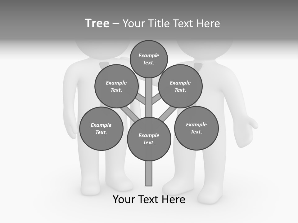 Confidence Depression Character PowerPoint Template