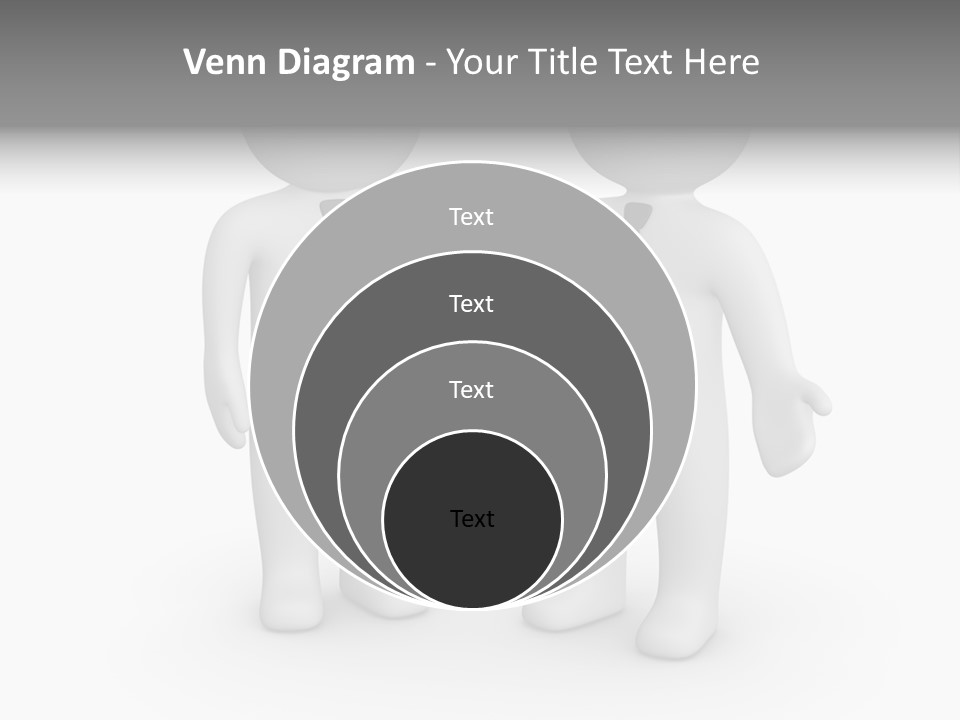 Confidence Depression Character PowerPoint Template
