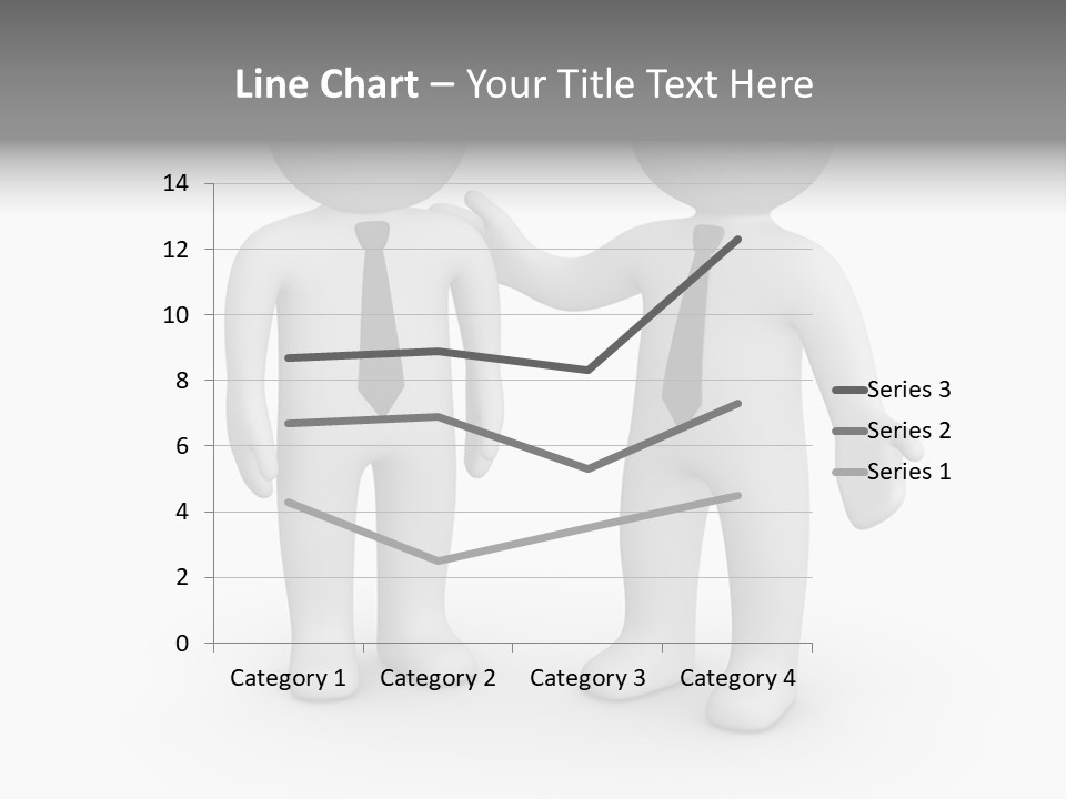 Confidence Depression Character PowerPoint Template