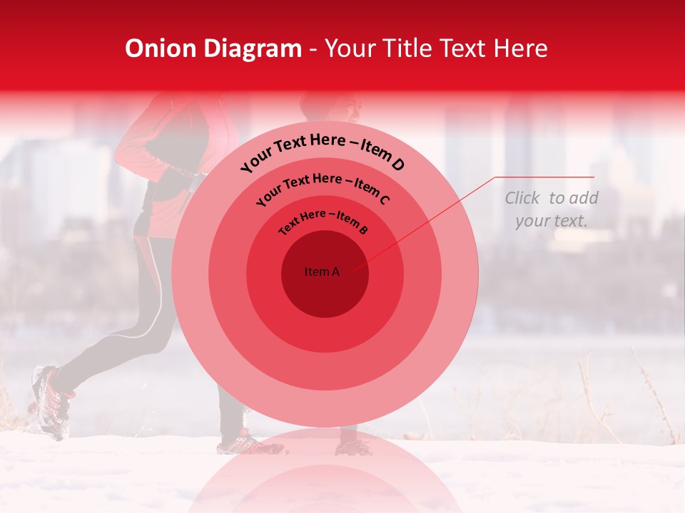 Jogging Lifestyle Length PowerPoint Template