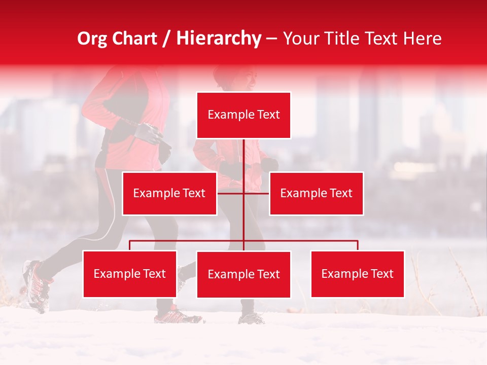 Jogging Lifestyle Length PowerPoint Template