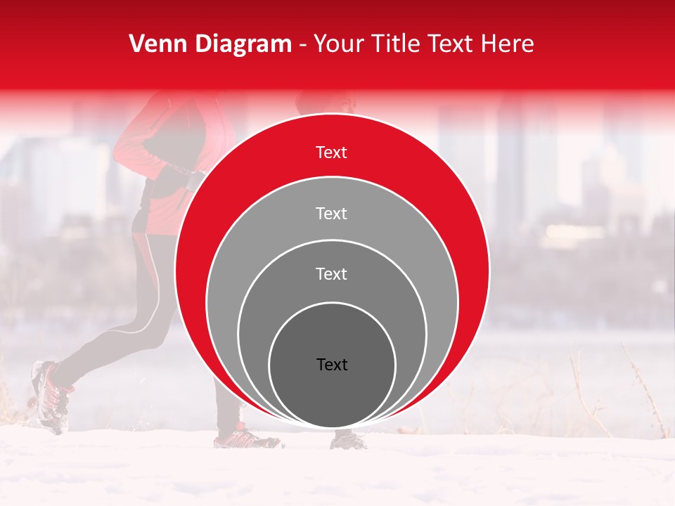 Jogging Lifestyle Length PowerPoint Template