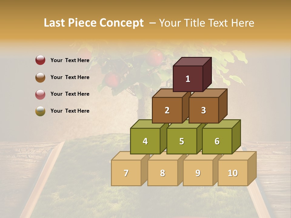 Read Apple Conservation PowerPoint Template