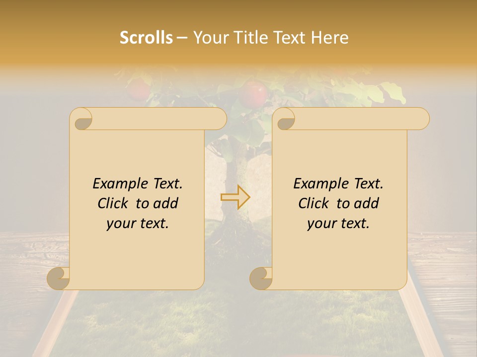 Read Apple Conservation PowerPoint Template