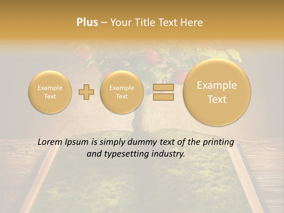 Read Apple Conservation PowerPoint Template