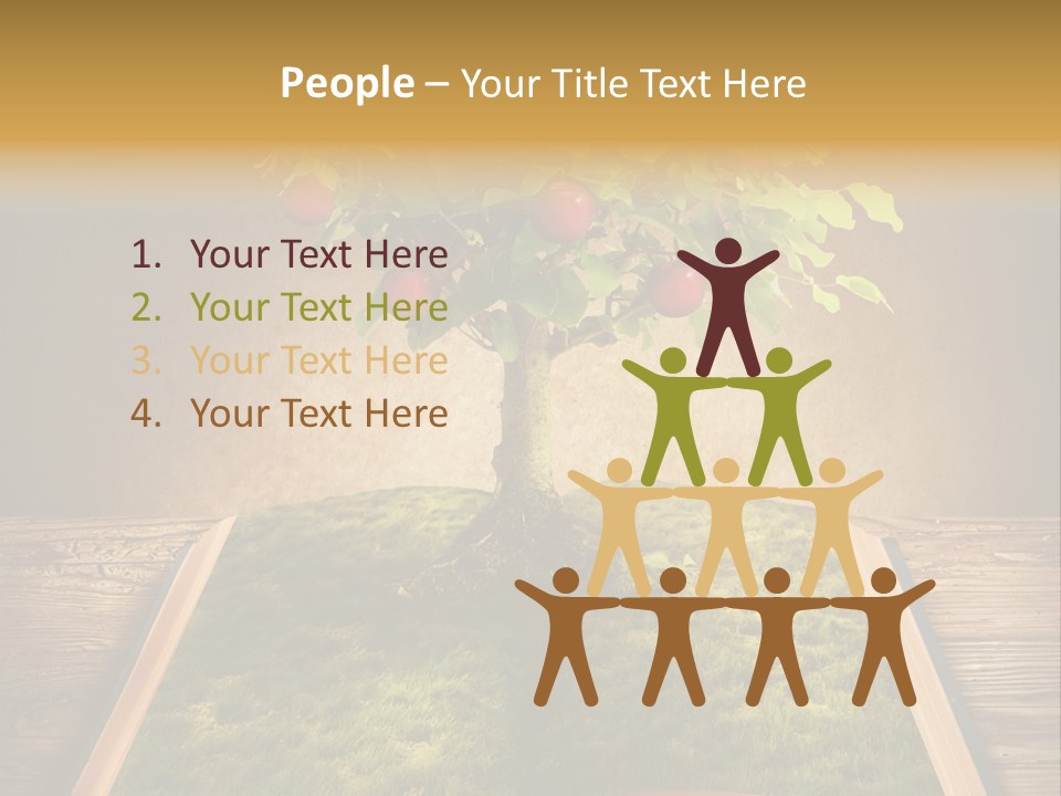 Read Apple Conservation PowerPoint Template