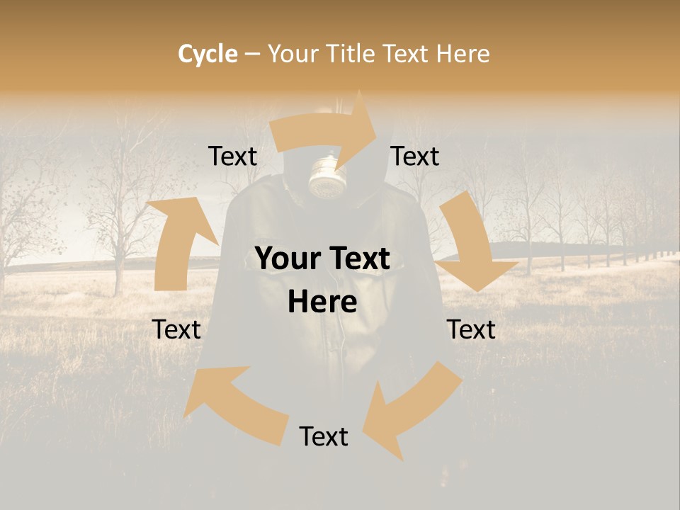 Hazardous Vapour Biology PowerPoint Template