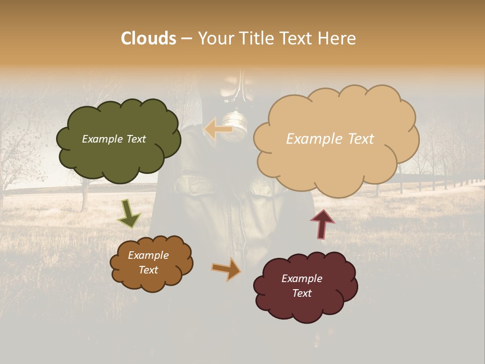 Hazardous Vapour Biology PowerPoint Template